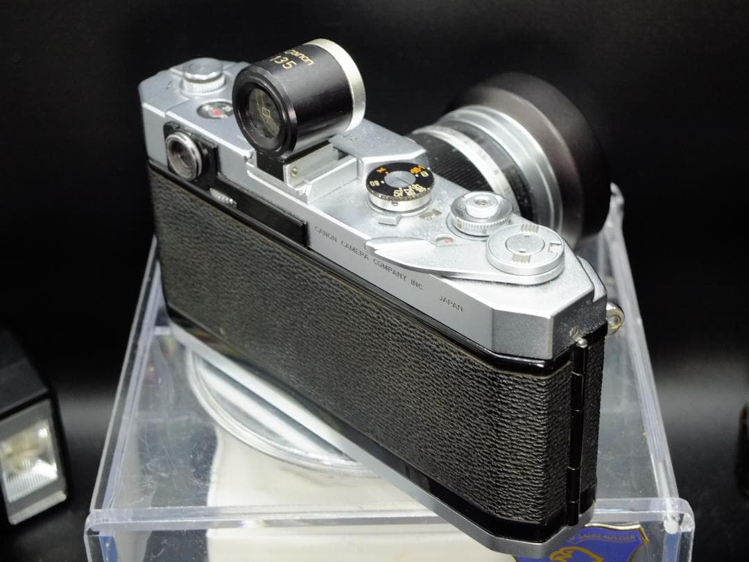 キャノンVL2／キャノン50mmf1.8Ⅱ純正フード付【実写確認整備品