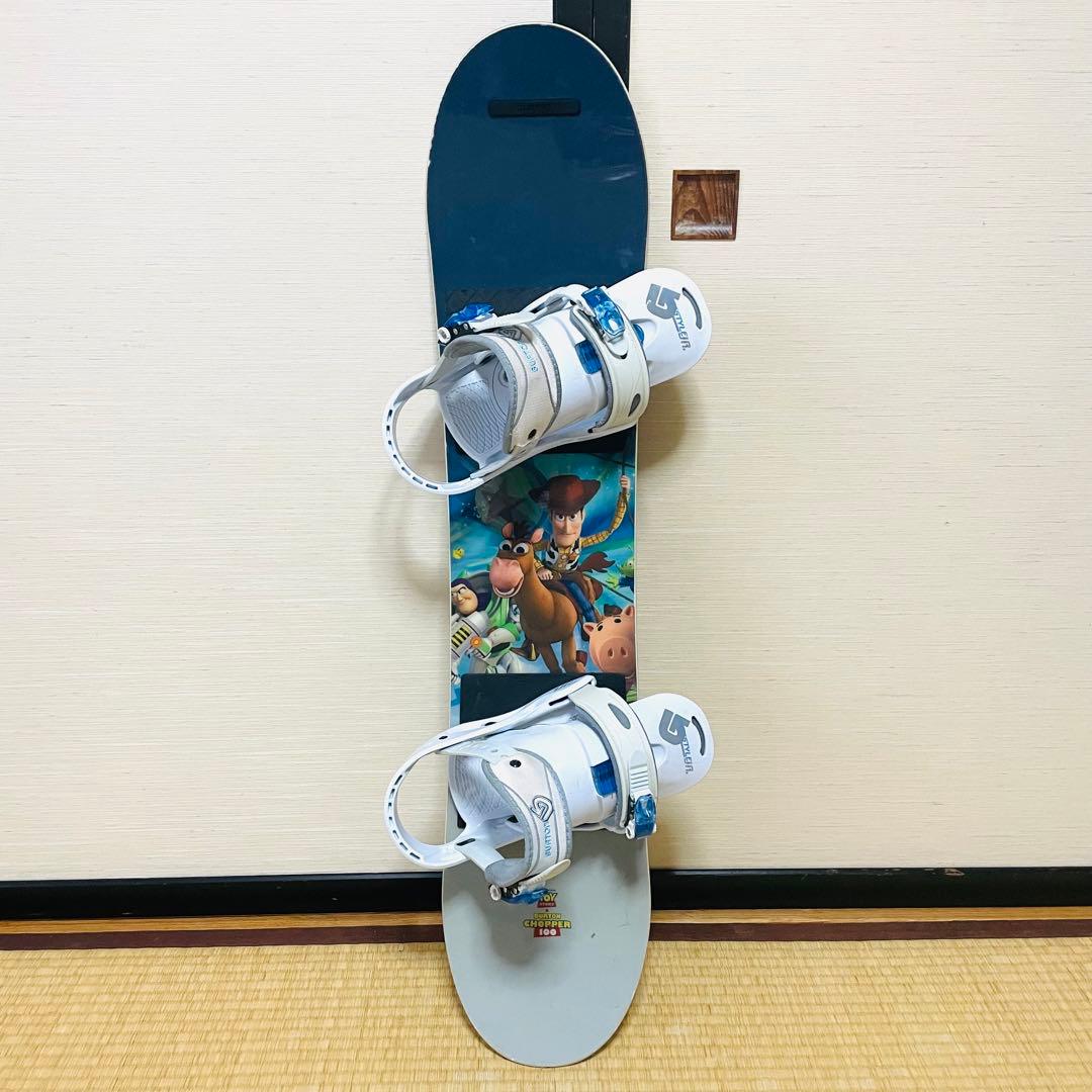 大人気 BURTON スノーボード3点セット キッズ トイストーリーコラボ