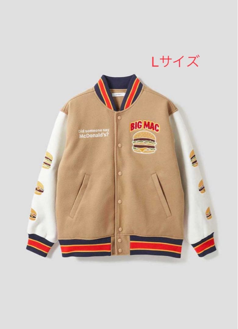 グラニフ graniph マクドナルド ハンバーガーズ スタジアムジャンパー