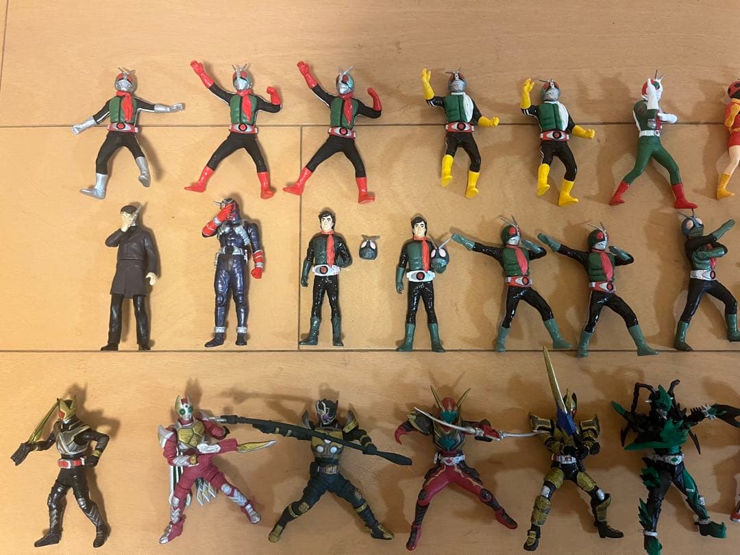 HG仮面ライダーシリーズ ガシャポン 仮面ライダーフィギュア60体セット