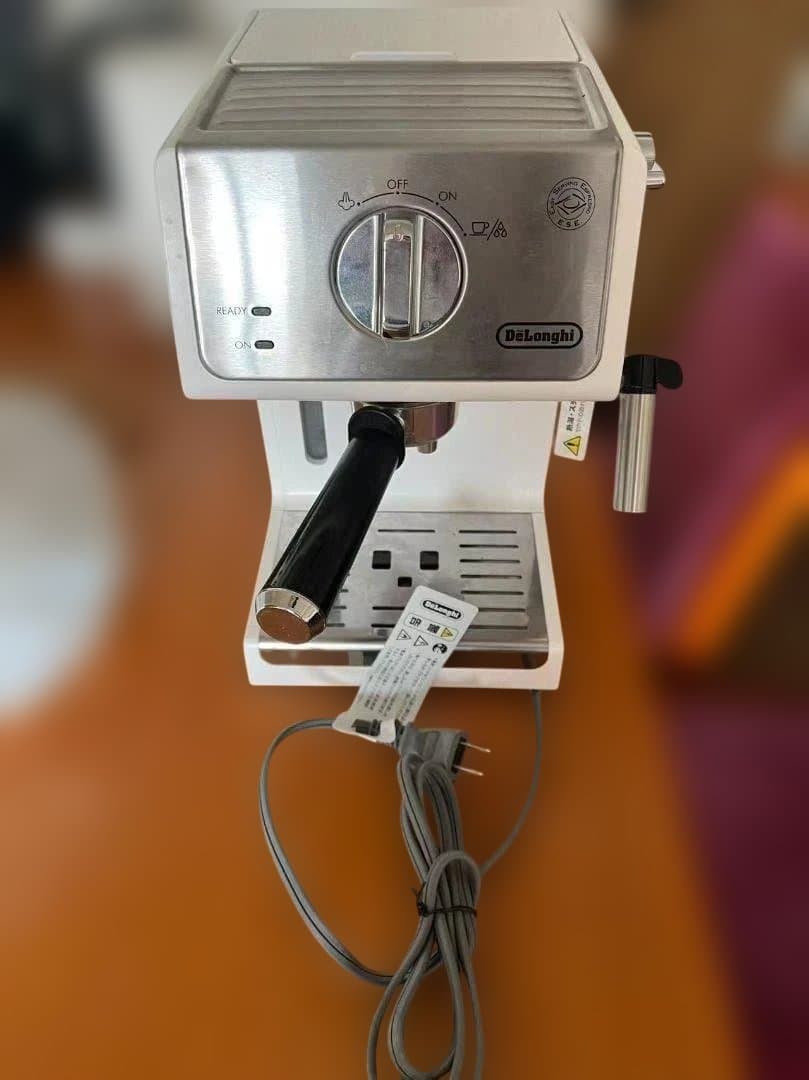 デロンギ　エスプレッソ・カプチーノメーカー　ECP3220J-W　ホワイト レンタル] デロンギ アクティブ エスプレッソ・カプチーノメーカー