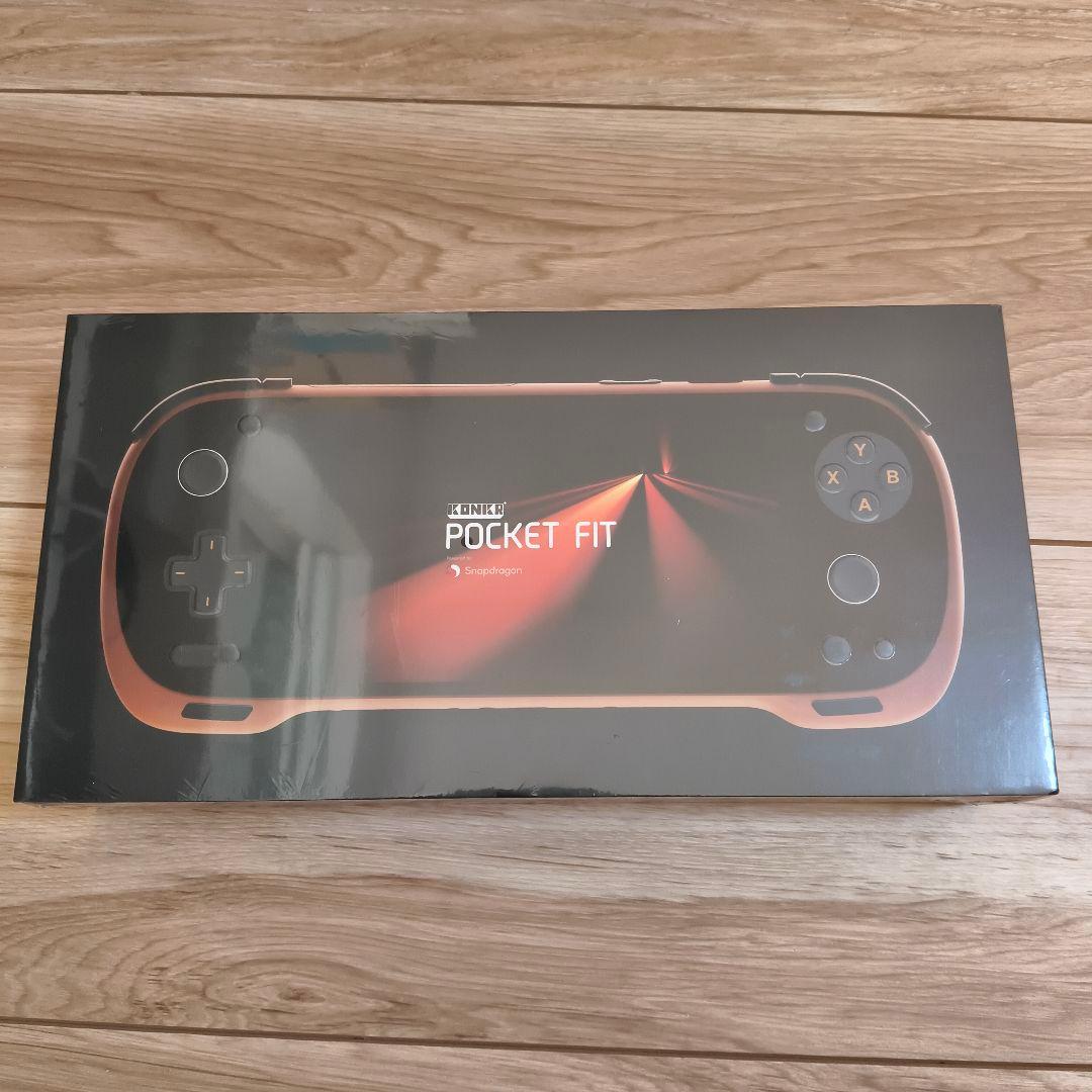 KONKR Pocket FIT 16GB/512GB ブラック KONKR Pocket FIT（コンカー）Androidゲーム機 Snapdragon G3 Gen 3