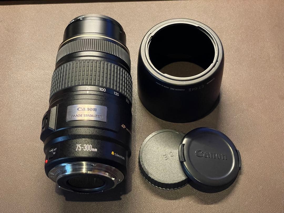 レンズ(ズーム) Canon EF 75-300mm f/4-5.6 IS