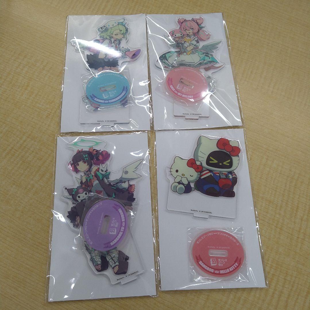 ゼンレスゾーンゼロ×サンリオ】アクリルスタンド 全4種コンプセット