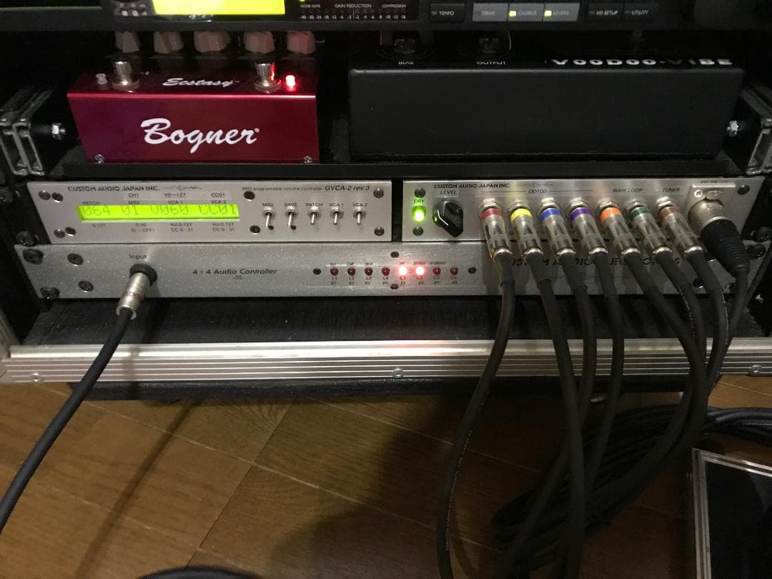 CAJ エフェクト・ラックシステムとフット・コントローラーのセット 🌶