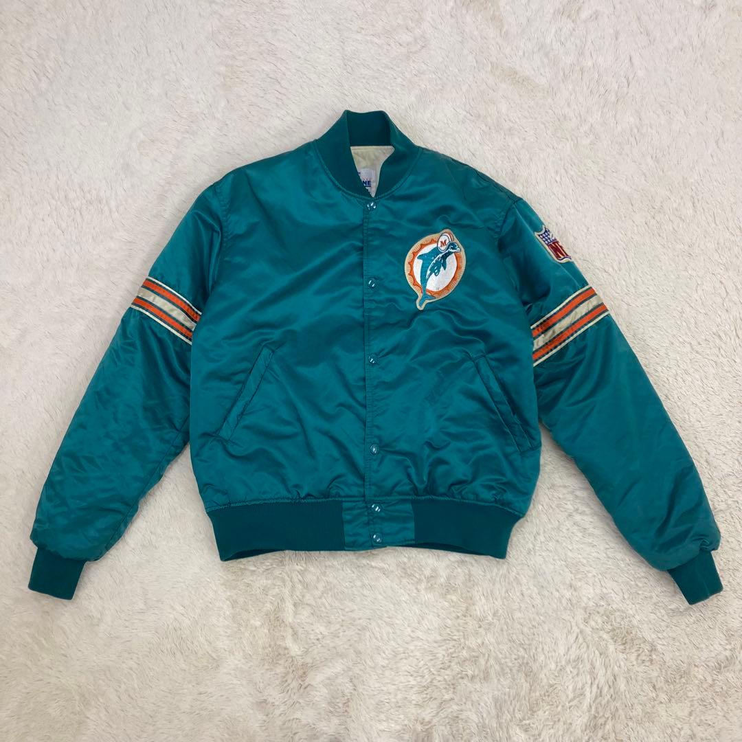 STARTER 90s USA製 NFL マイアミドルフィンズ スタジャン L - メルカリ