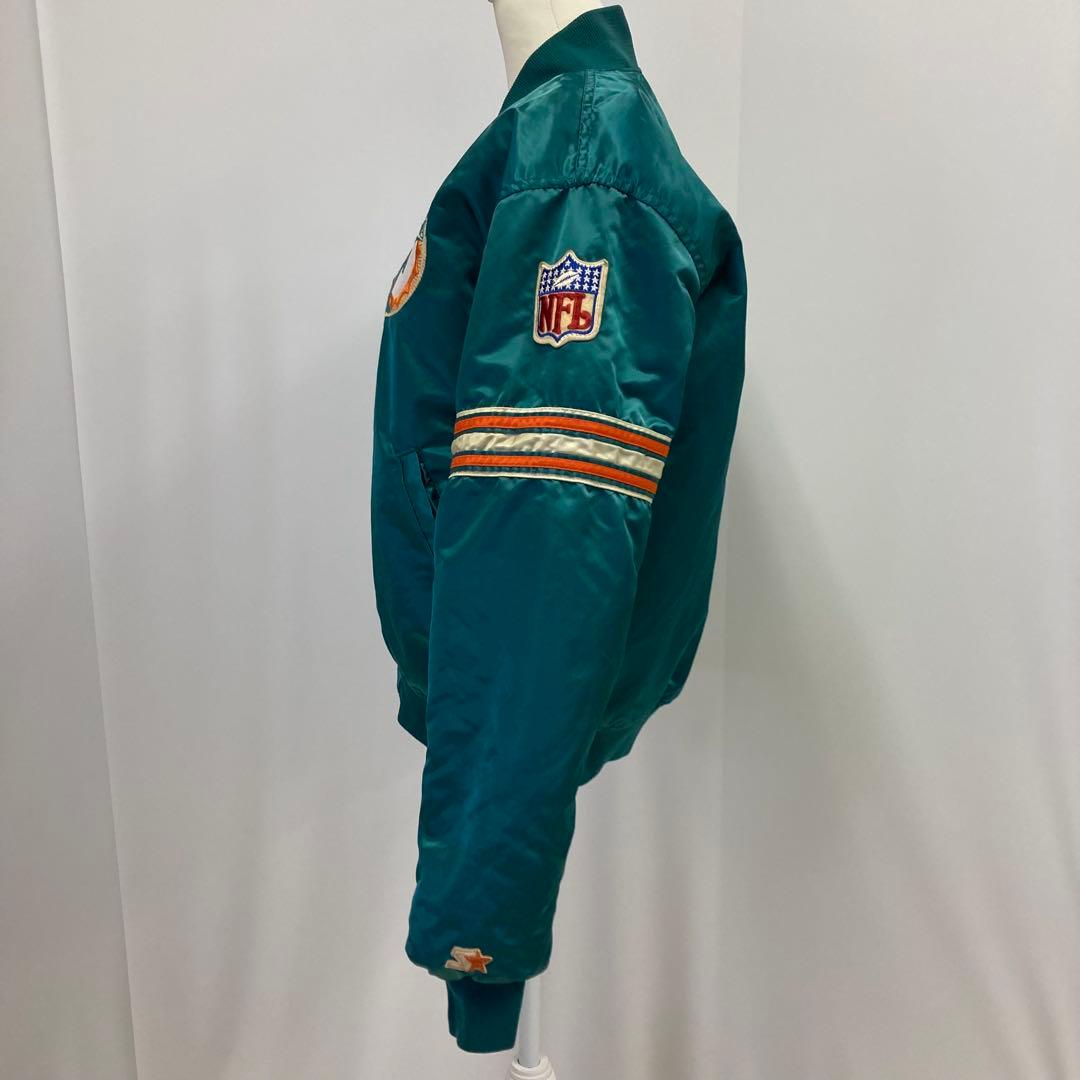 STARTER 90s USA製 NFL マイアミドルフィンズ スタジャン L - メルカリ