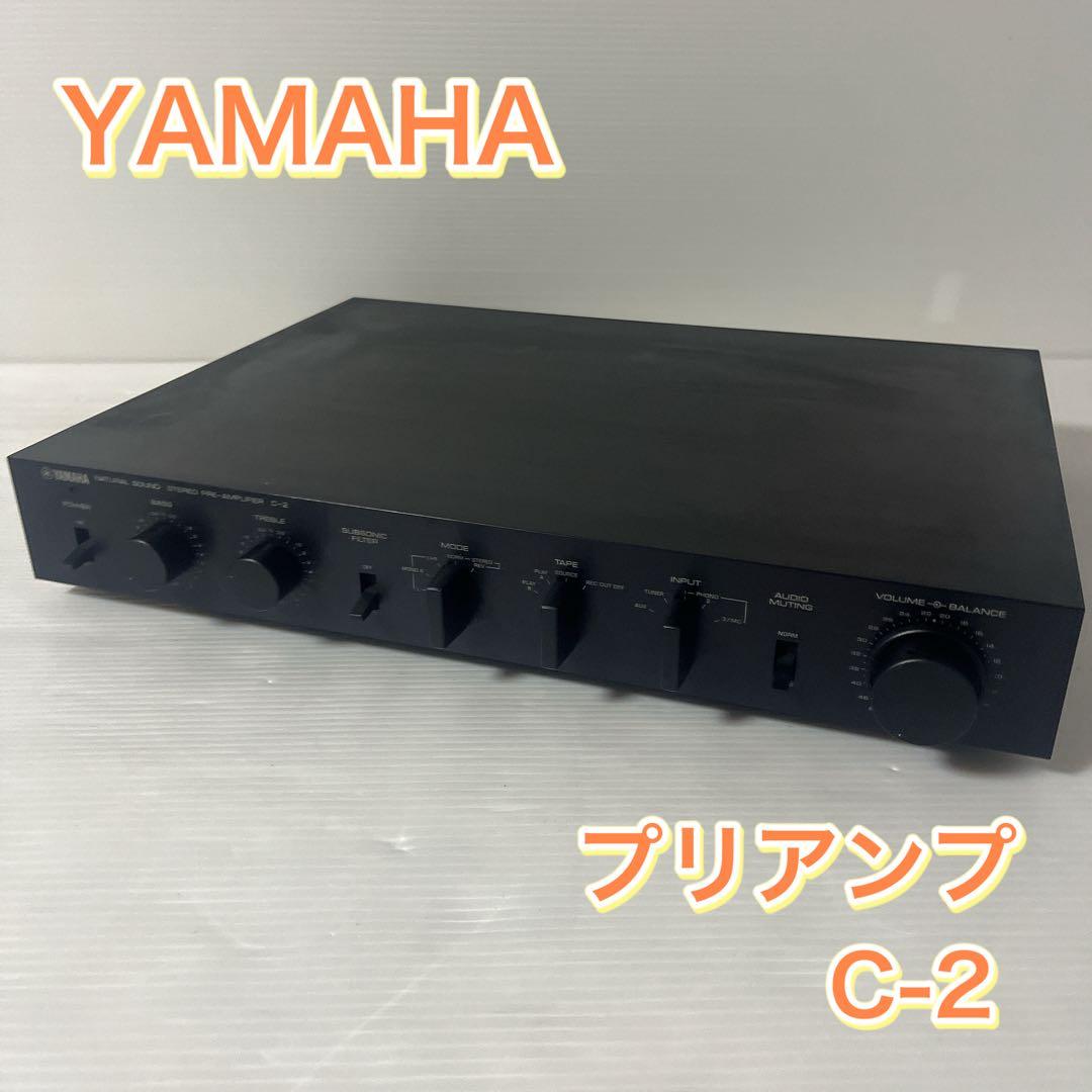 YAMAHA ヤマハ　C-2 ブラック　プリアンプ YAMAHA ヤマハ C-2 ブラック プリアンプ 【中古品】 : サンクス電機