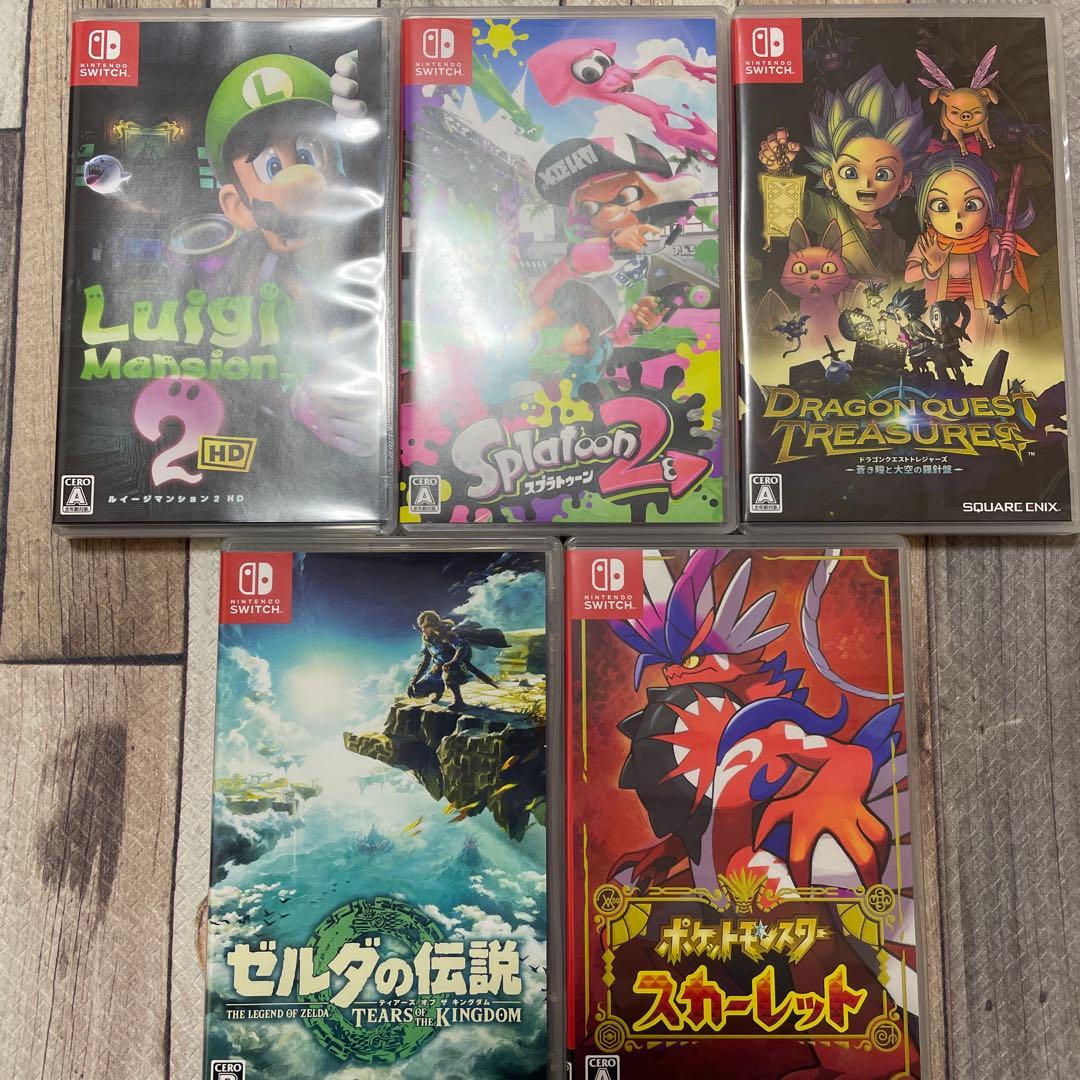 Switch ソフト パッケージ版 まとめ売り Switchソフト7本まとめ売り Switch ソフト 7本 Amazon.co.jp