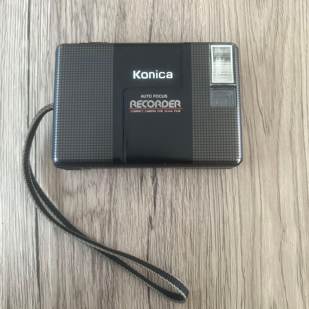 Konica AUTO FOCUS RECORDER フィルムカメラ Konica Recorder DD (1985) – mike eckman dot com