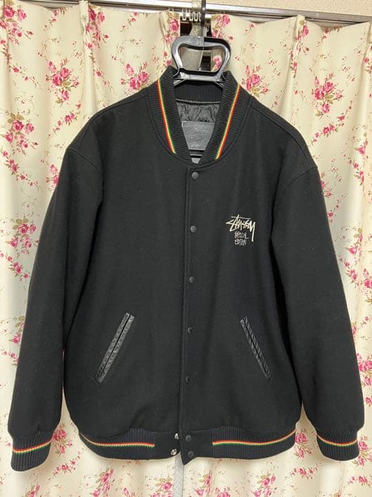 希少品☆ オールドステューシーstussy 限定スタジャン - メルカリ