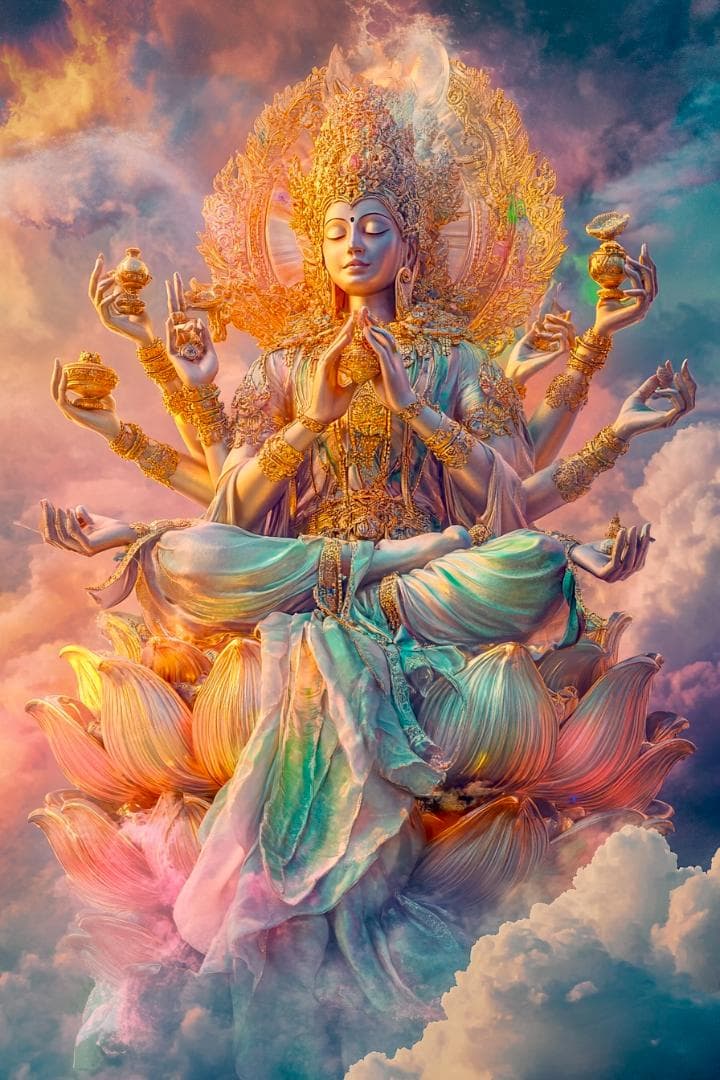 A4サイズ　苦難救済✨千手観音菩薩✨No.4　他　合計10点【さむさま専用】 Standard千手観音 - イスム-仏像のもつハイセンスな臨場感を楽しむ