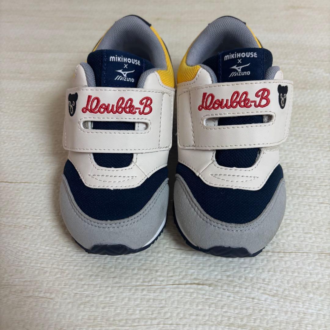 新品未使用　ミキハウス　ダブルビー　ミズノ　スニーカー　16.5 MIKI HOUSE（ミキハウス） ○取り寄せ商品○ミキハウス ミズノコラボ