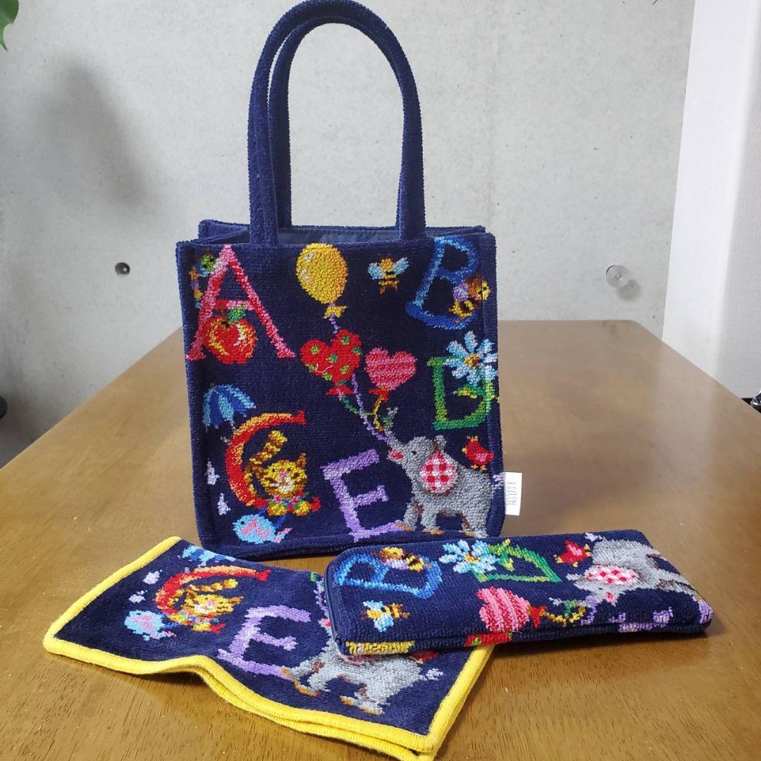 FEILER フェイラー ジョイフル 3点set トートバッグ ポーチ タオル