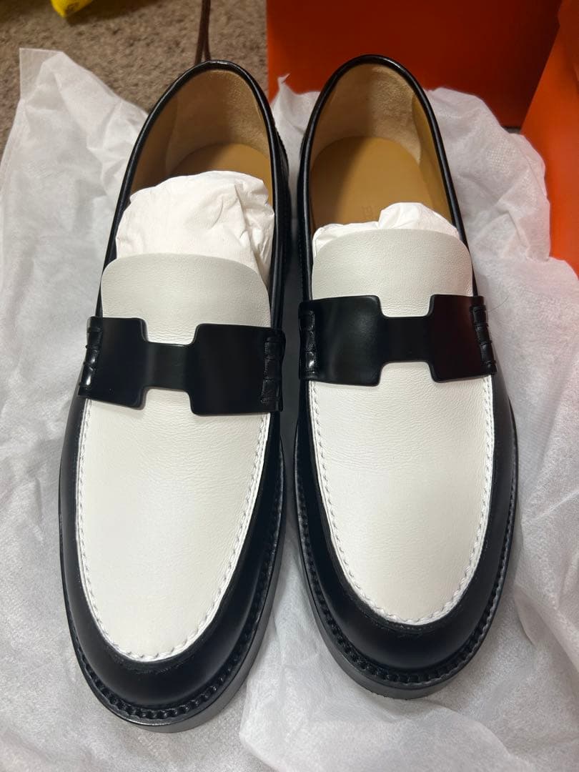 最終値下げ エルメス モカシン アワー - メルカリ