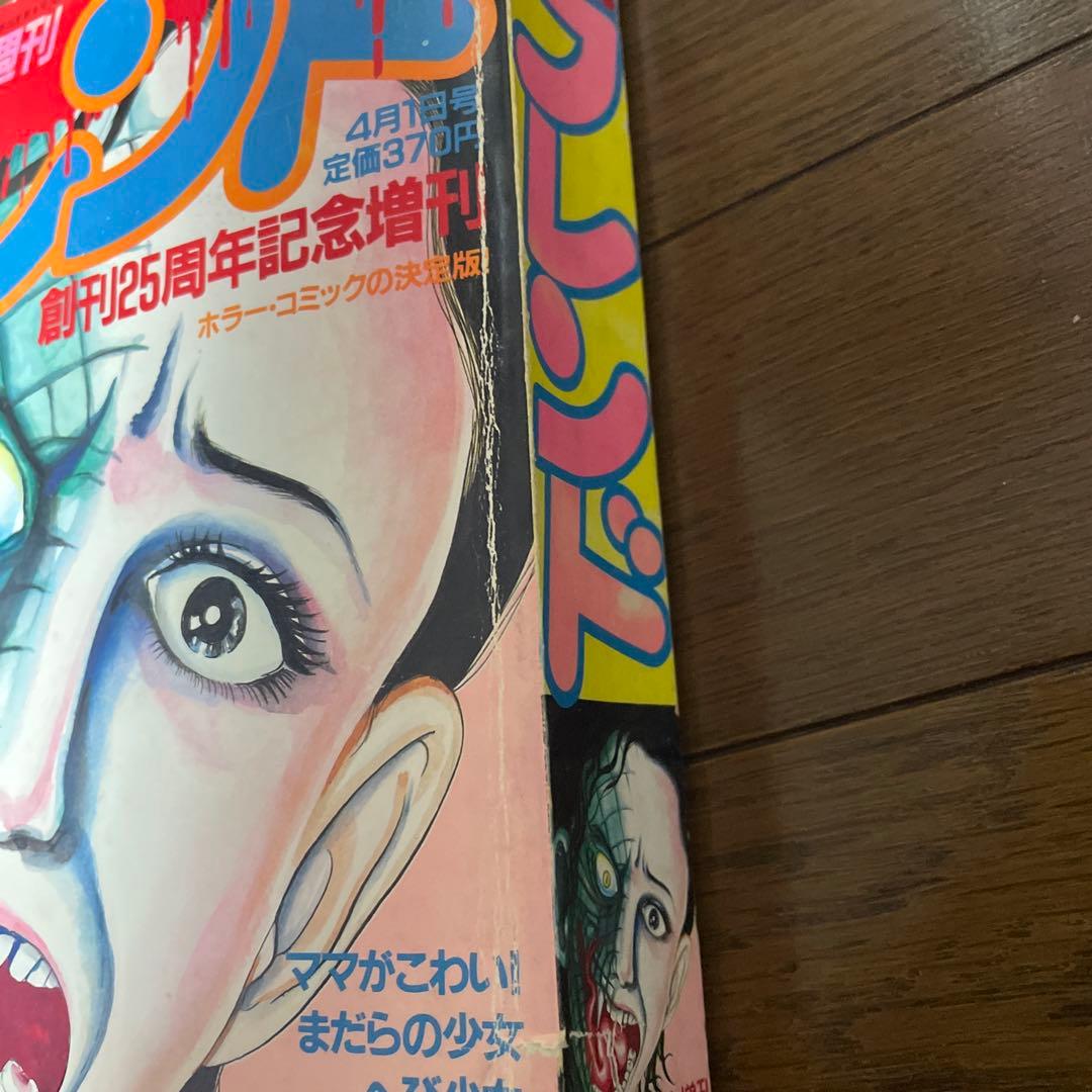 週刊少女フレンド増刊 1987年4月号 楳図かずおへび少女特集号 ホラー