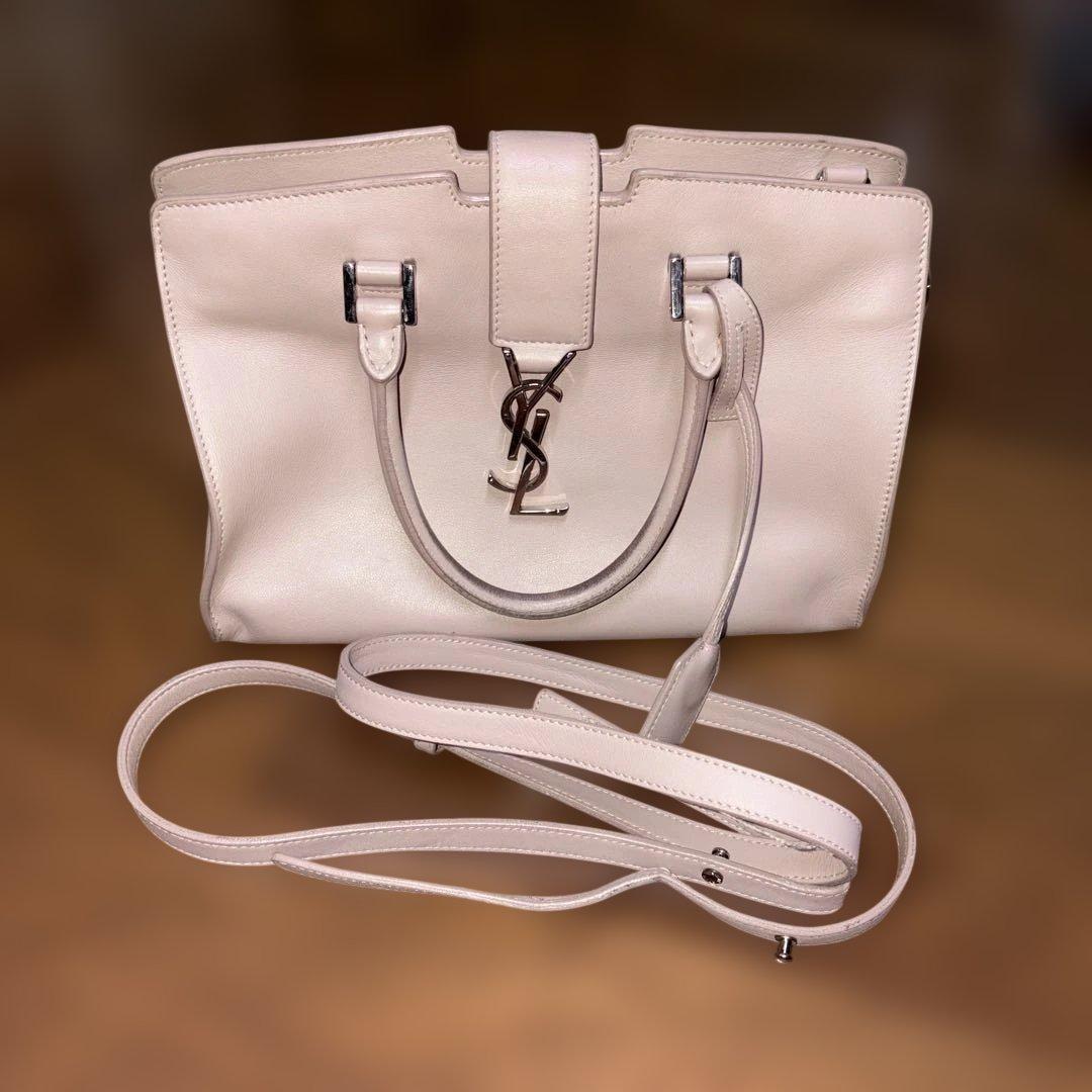 本物‼︎ イブ　サンローラン　カバス　2way バッグ　ショルダーバッグ　ピンク 楽天市場】SAINT LAURENT PARIS サンローランパリ ベイビー