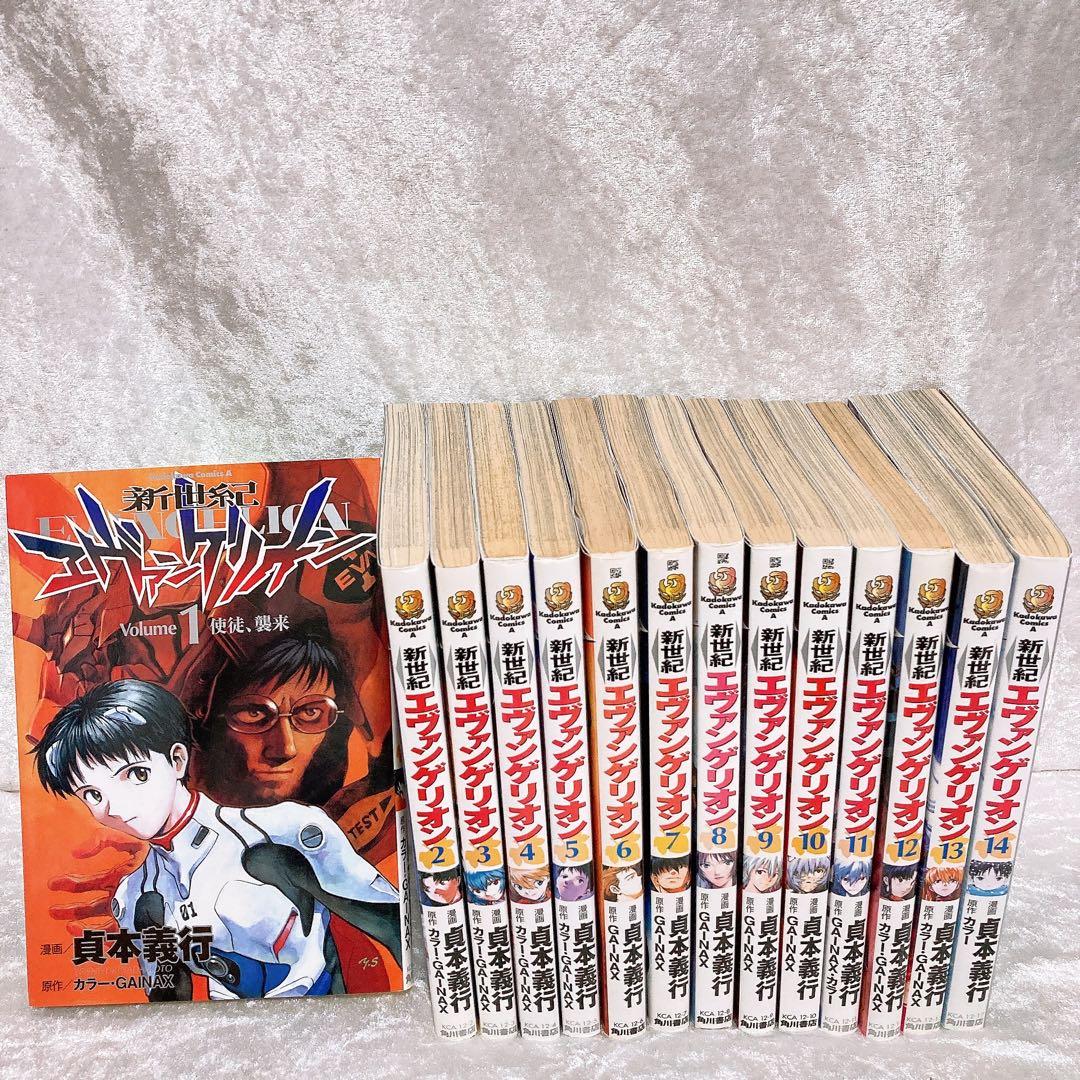 新世紀エヴァンゲリオン 全巻 漫画本 完結セット - メルカリ