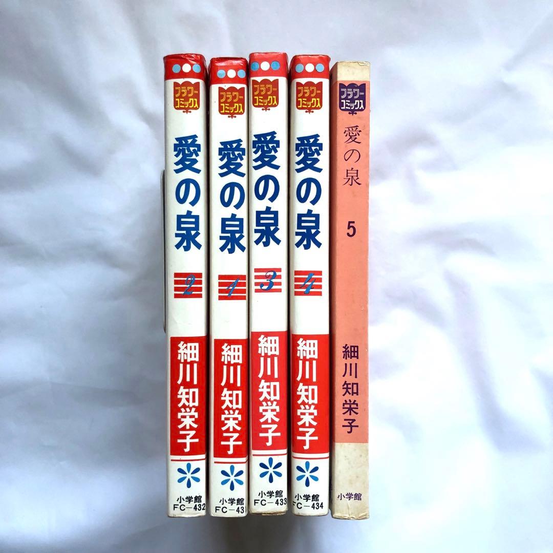 愛の泉 細川智栄子 全巻(1〜5巻)セット - メルカリ