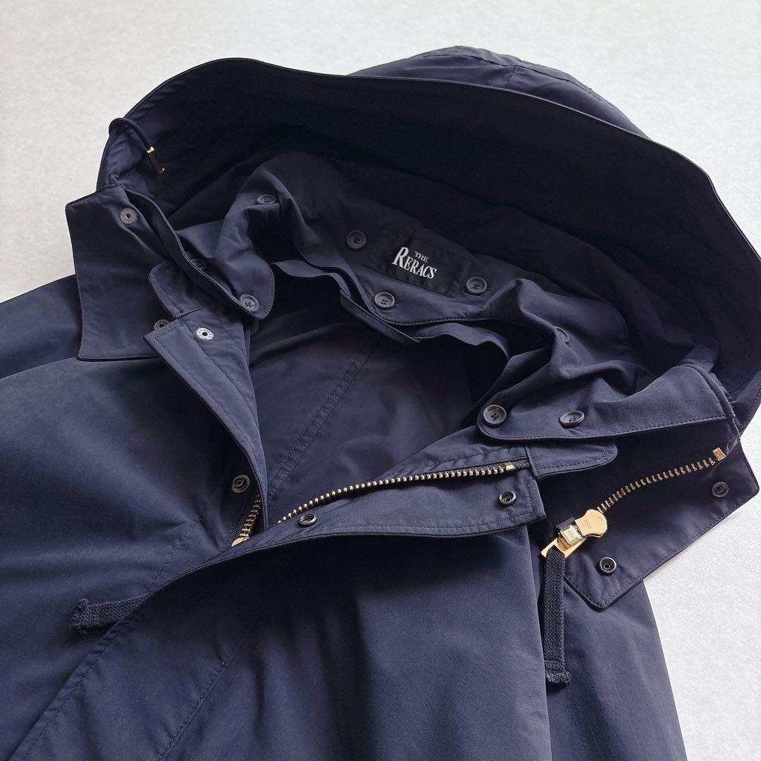 美品☆THE RERACS｜ショートモッズコート マウンテンパーカー ネイビー