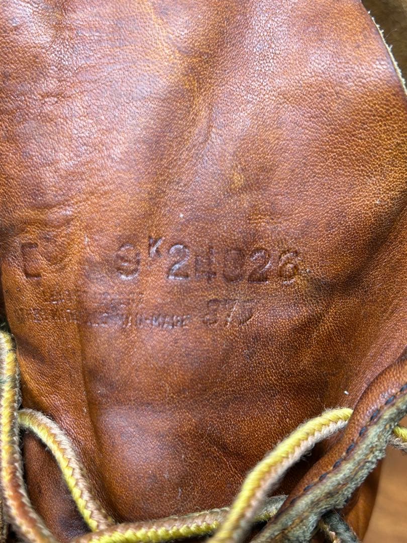 ★RED WING★875★7.5E★サイド羽タグ★アイリッシュセッター★99年