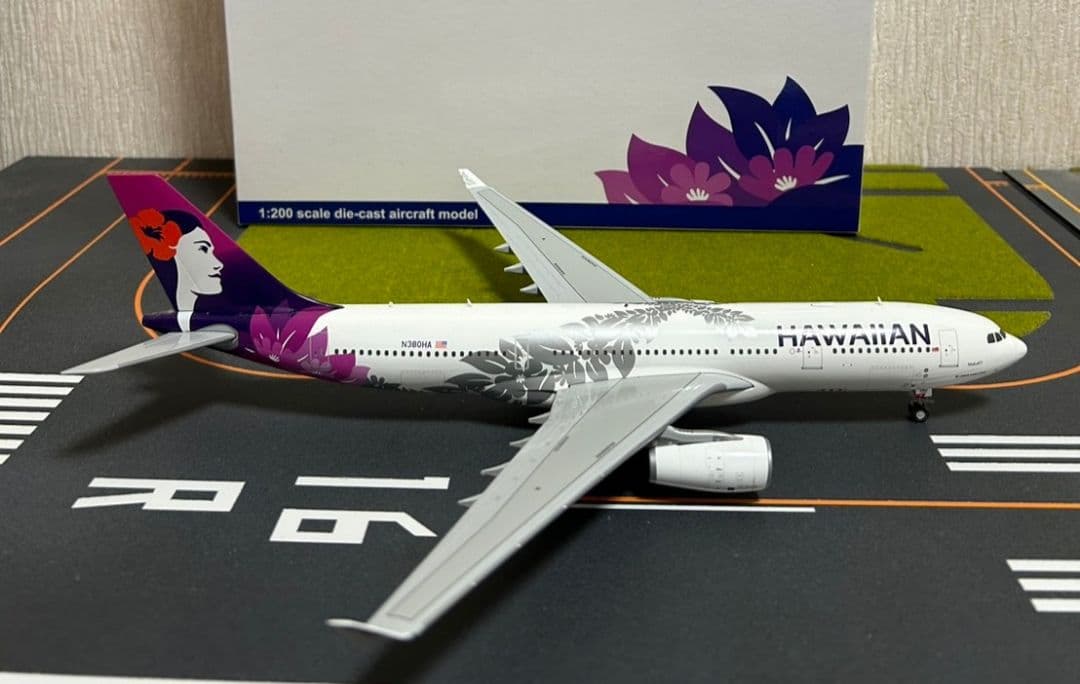 ハワイアン航空 A330-200 1/200 新塗装 Gemini200 - メルカリ