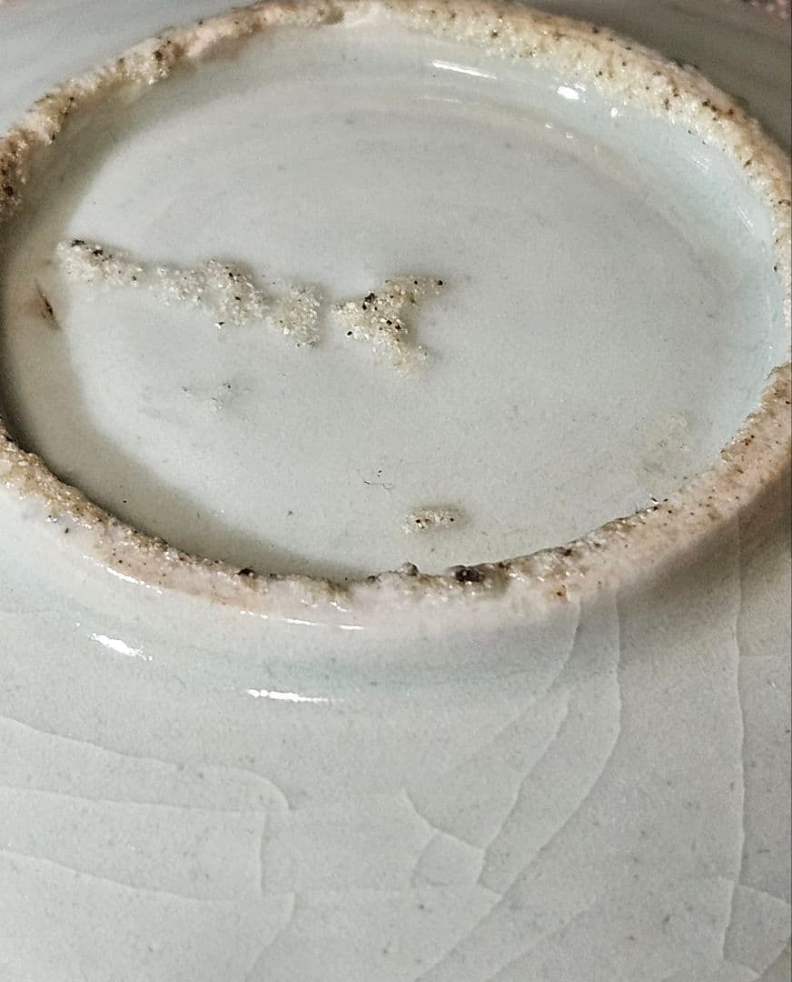 名品古伊万里❗05】江戸時代初期 初期伊万里 染付鶴図 12.8cm皿 - メルカリ