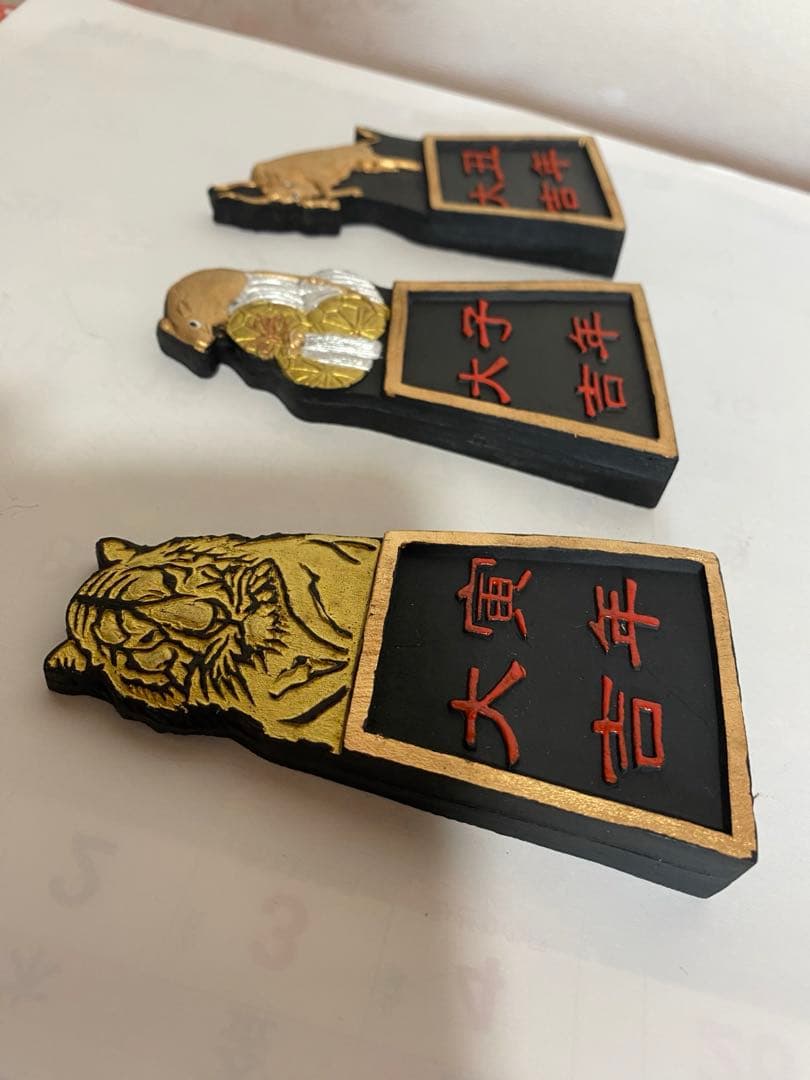 ♢中国微墨 墨 古墨 老胡開文墨 文房四宝 書道具 干支 丑年 鼠 寅 骨董