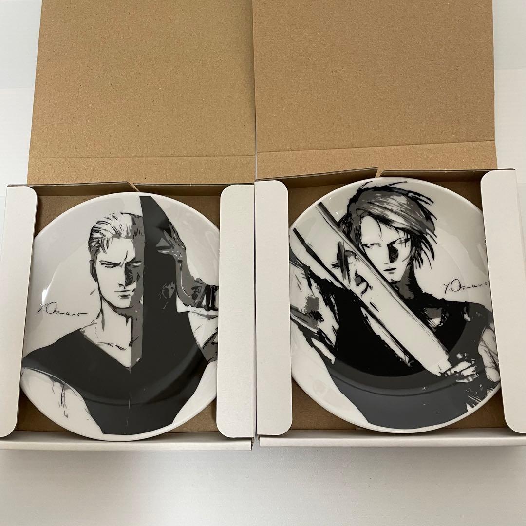 ファンタジーアート展 天野喜孝 FF8 サイファー スコール 絵皿 - メルカリ