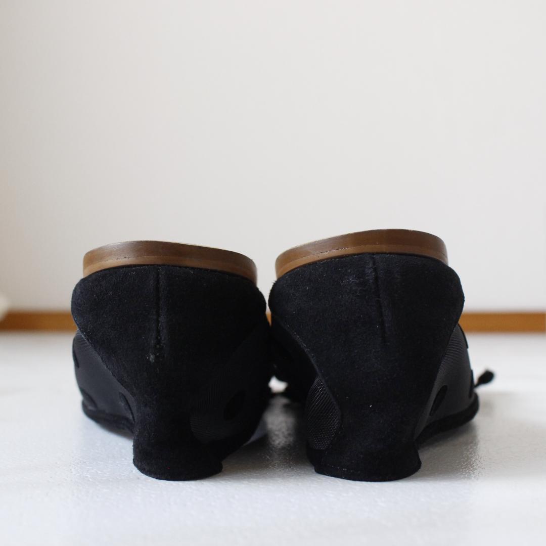 PIPICHIC AMBER ドットチュールスクエアトゥバレエシューズ 37 - メルカリ