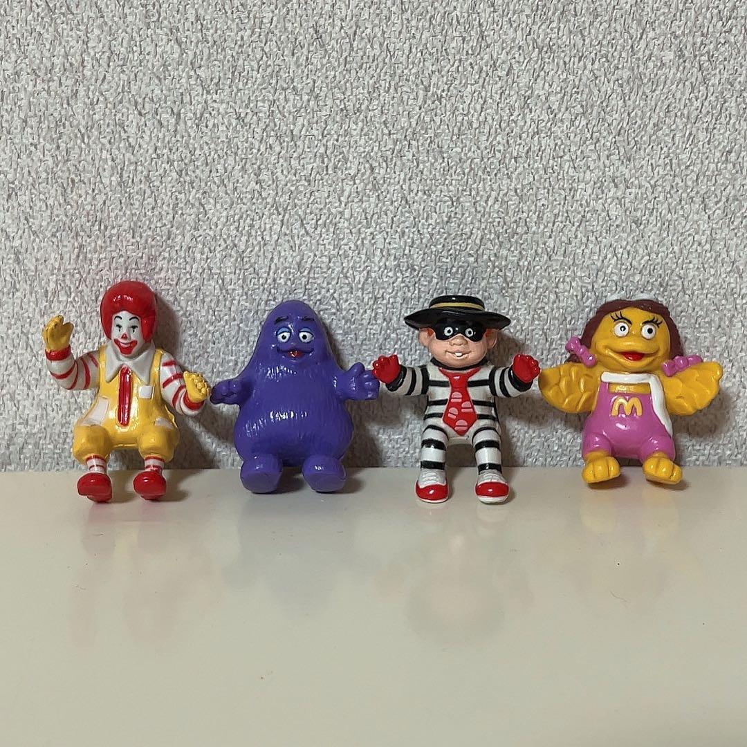 マクドナルド ドナルド グリマス ハンバーグラー バーディ フィギュア