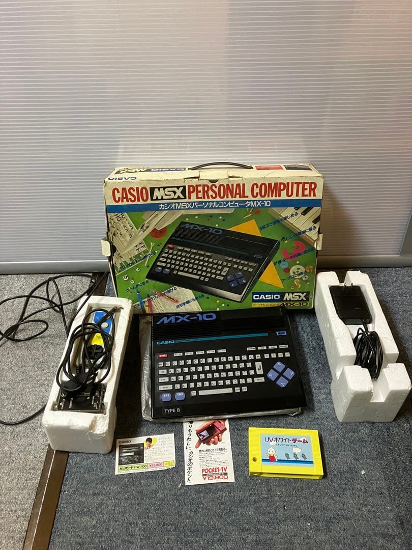 MSXパソコン CASIO MX-10 TYPE B カシオ 希少品 レトロ - メルカリ