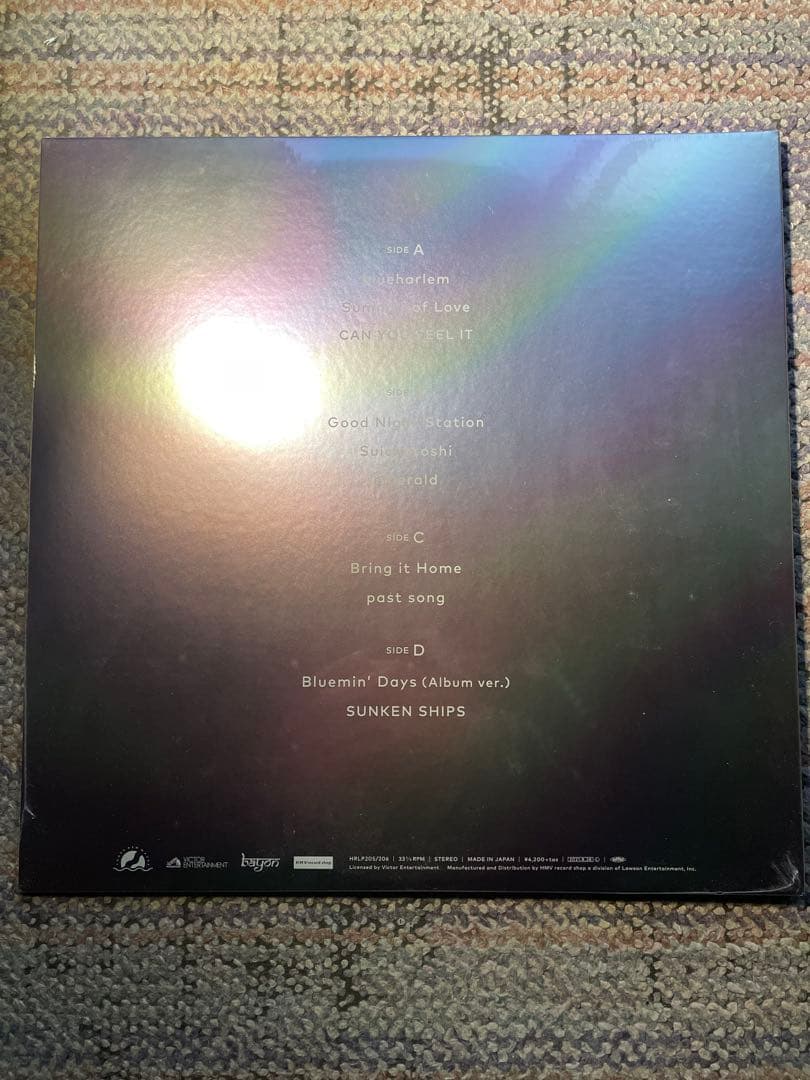 Yogee New Waves Blue Harlem レコード