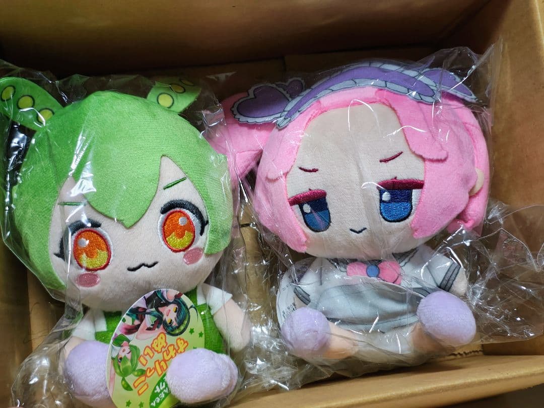 未開封】ずんだもん 四国めたん すわりっこぬいぐるみ - メルカリ