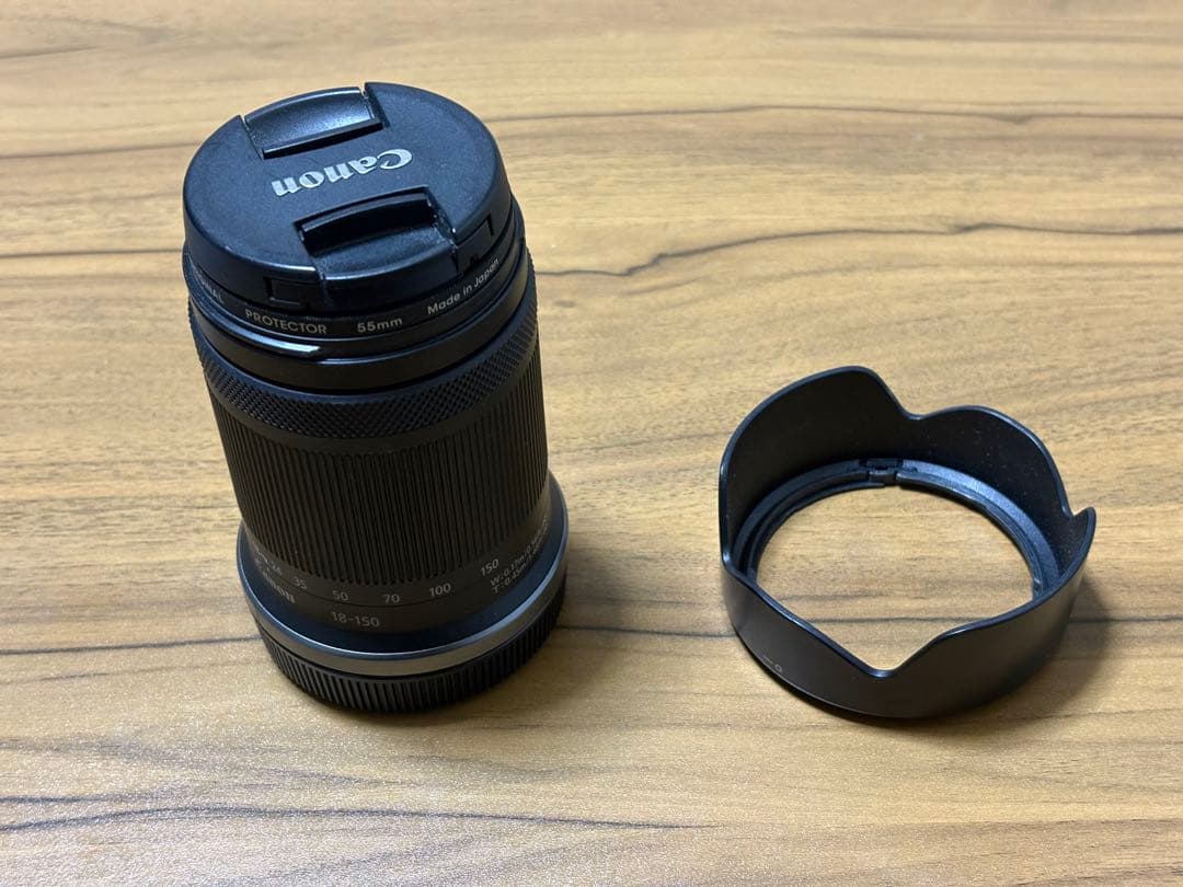 RF-S18-150mm F3.5-6.3 IS STM プロテクターフード付き