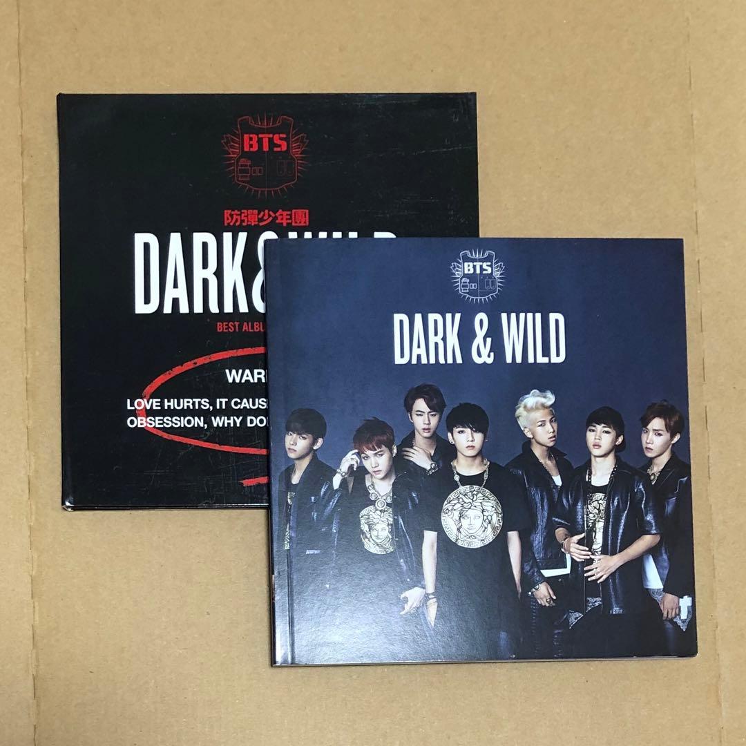 BTS DARK&WILD 台湾盤 CD DVD - メルカリ
