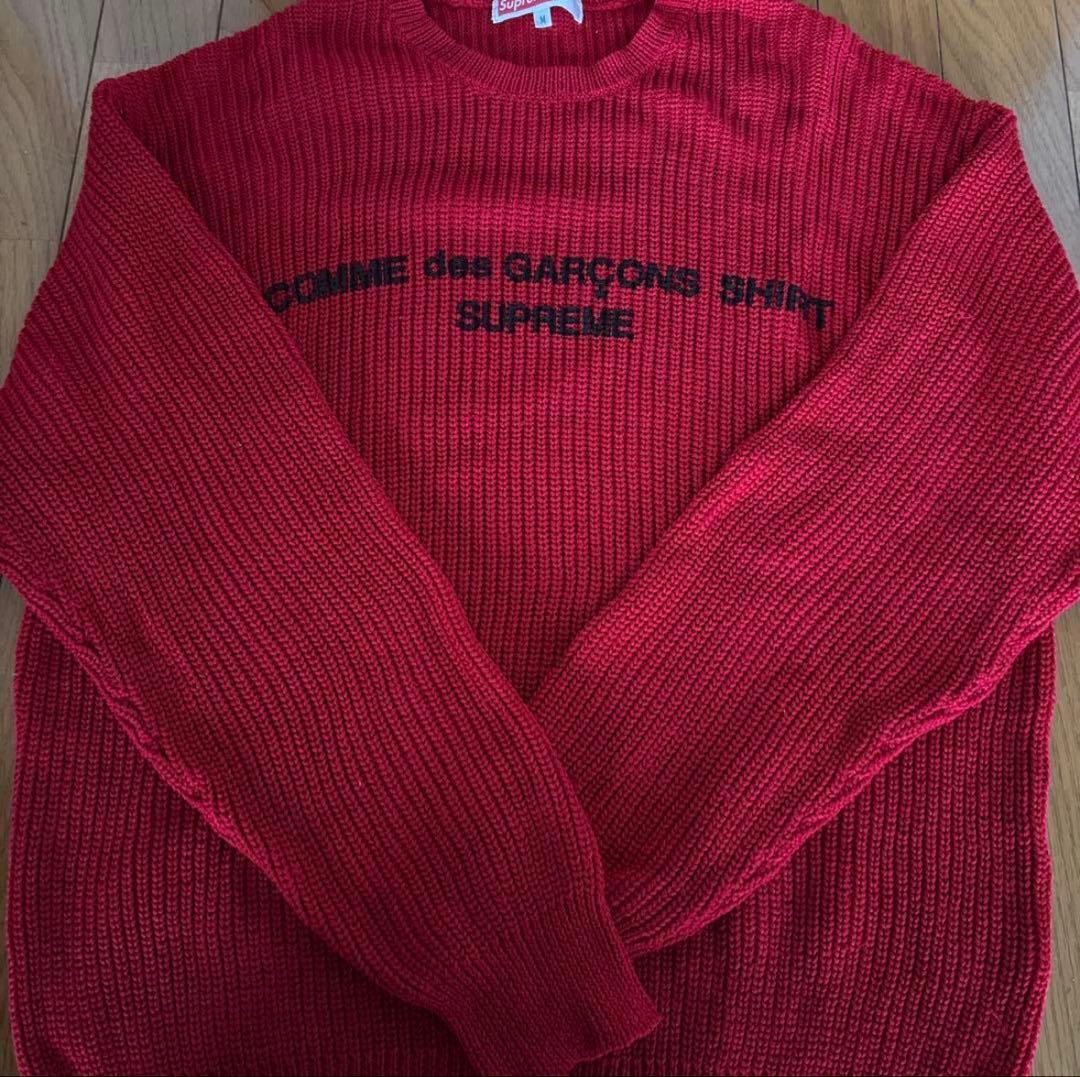 Supreme Comme des Garcons SHIRT ニット M - メルカリ