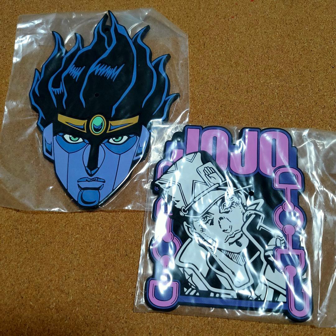 空条承太郎＆スタープラチナ　ラバーコースター 箔押し仕様] JO3-21 空条承太郎/スタープラチナ (JJR ジョジョレア