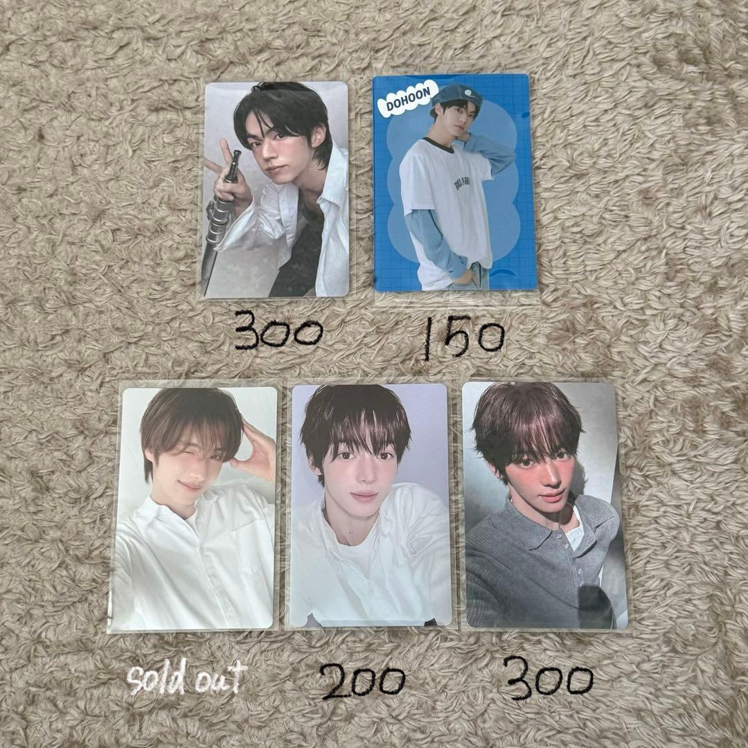 TWS シニュ ドフン ヨンジェ ハンジン ジフン ギョンミン トレカ