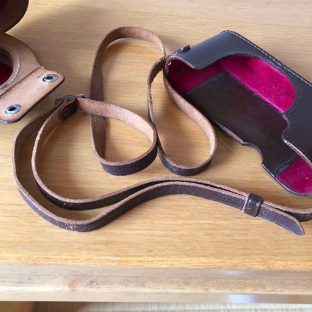 バルナックライカ 革ケース Ⅲ f 沈胴レンズ用 - メルカリ