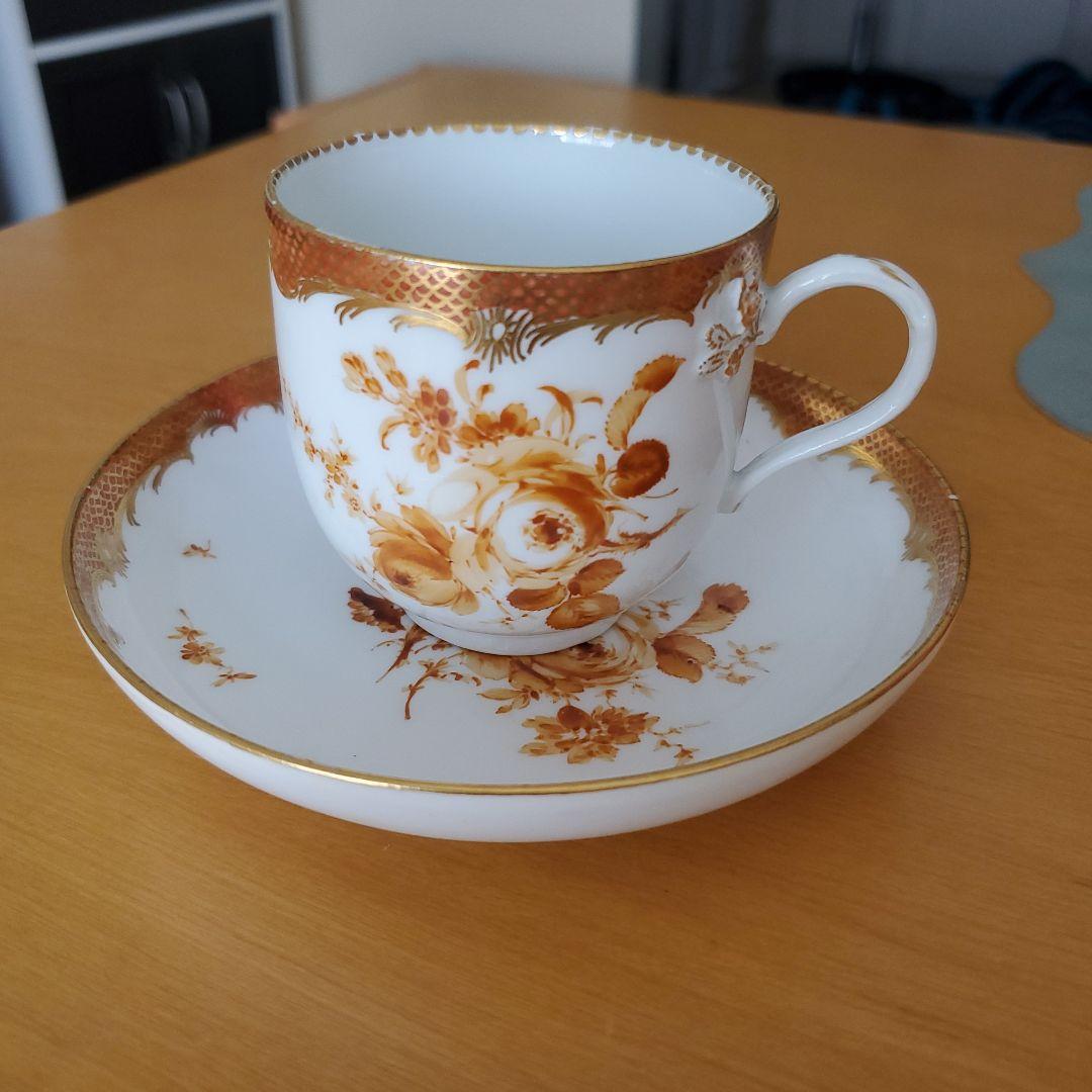 18世紀オールドマイセン カップ&ソーサー - メルカリ