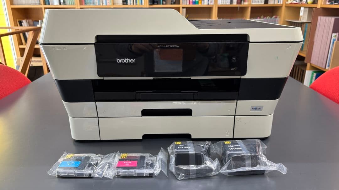 Brother MFC-J6770CDW　プリンター ジャンク品 ブラザープリンター プリビオMFC-J6770CDW 印刷品質・スピード 純正