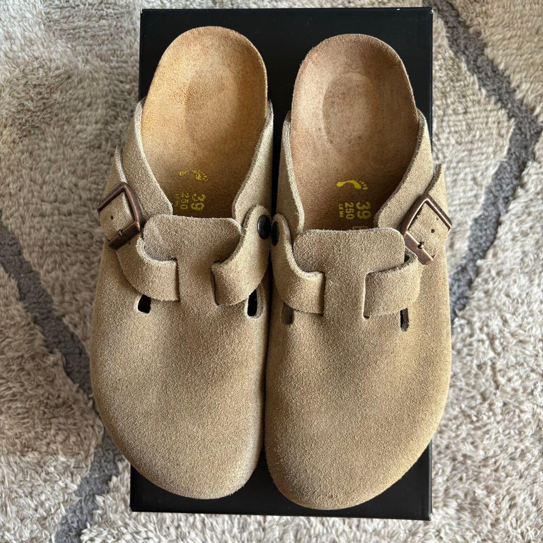 BIRKENSTOCK ブラウン サボ・クロッグサンダル 39