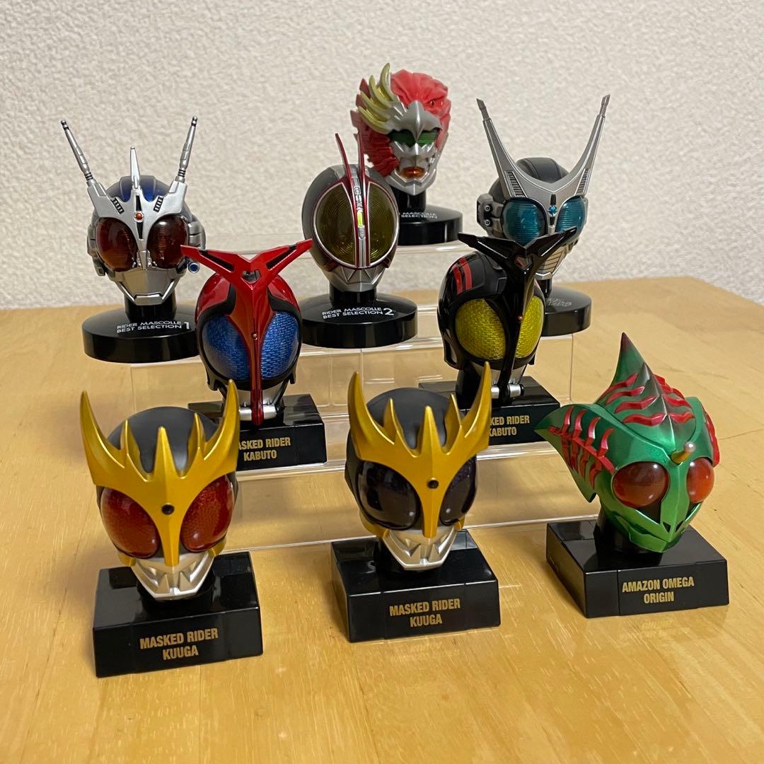 希少品 ライダーマスクコレクション セット品 全9種 マスコレ 仮面之