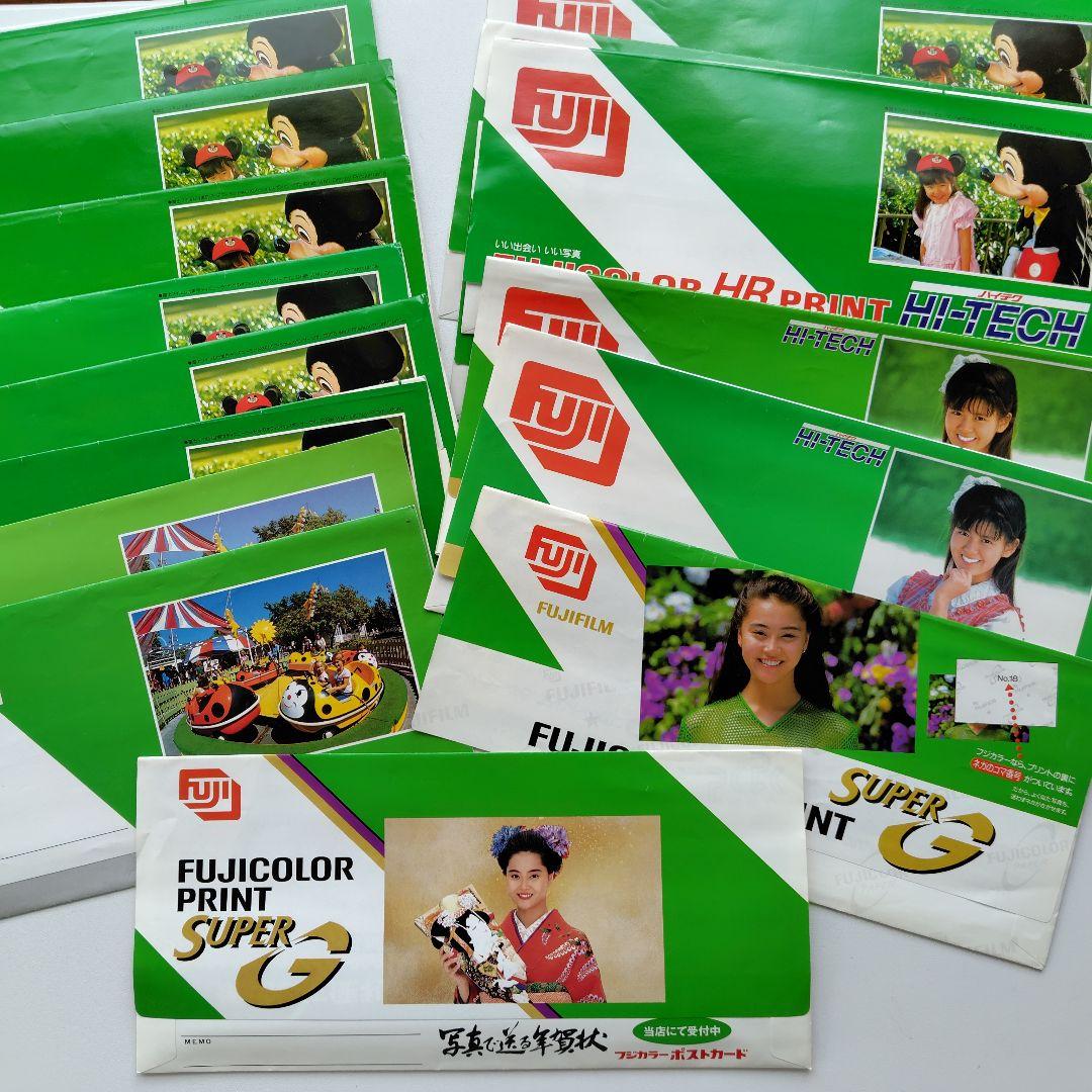 フジカラー プリントネガ フィルム入れ 観月ありさ•南野陽子•ミッキー