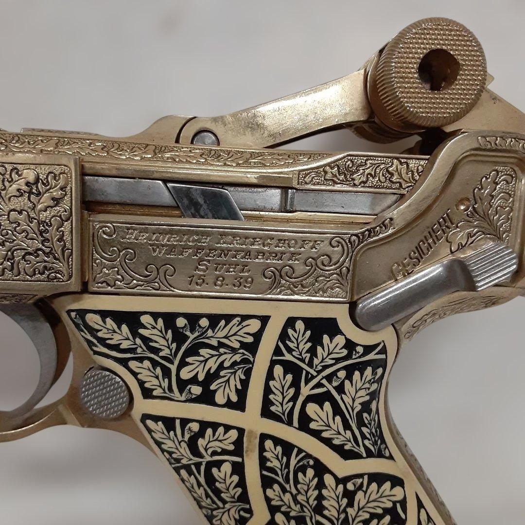 ACG ゴールド ルガー P08 ゲーリングルガー モデルガン 0201-013