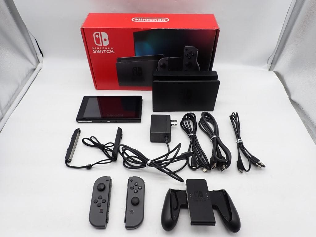 Nintendo Switch 本体 グレー/赤/青 Joy-Con付き 任天堂（Nintendo） 送料込 Nintendo Switch本体 Joy-Con(L)/(R)グレー