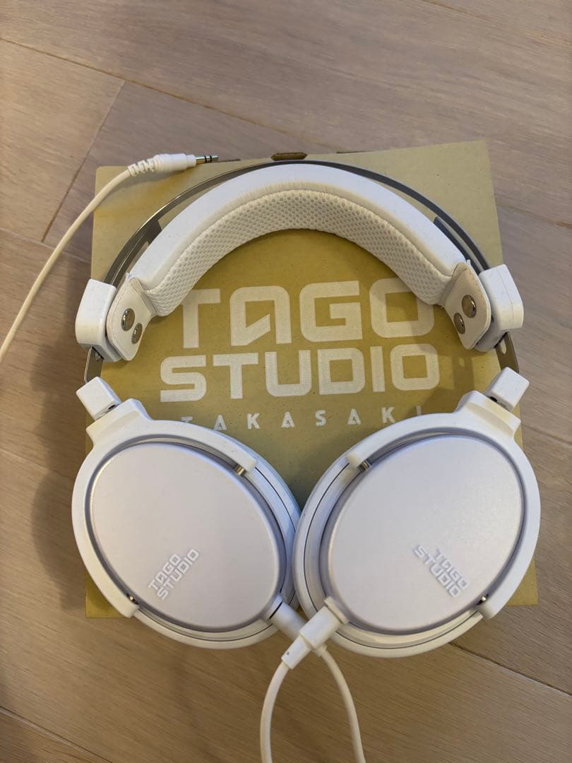 TAGO STUDIO T3-03 ヘッドホン ホワイト TAGO STUDIO T3-03 (GAMING PKG) 究極のナチュラルサウンド ゲーミング