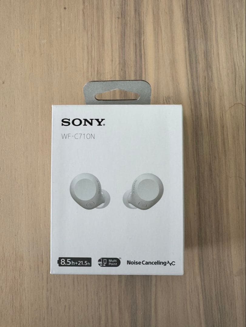 新品未開封】SONY WF-C710Nノイズキャンセリング ワイヤレスイヤホン
