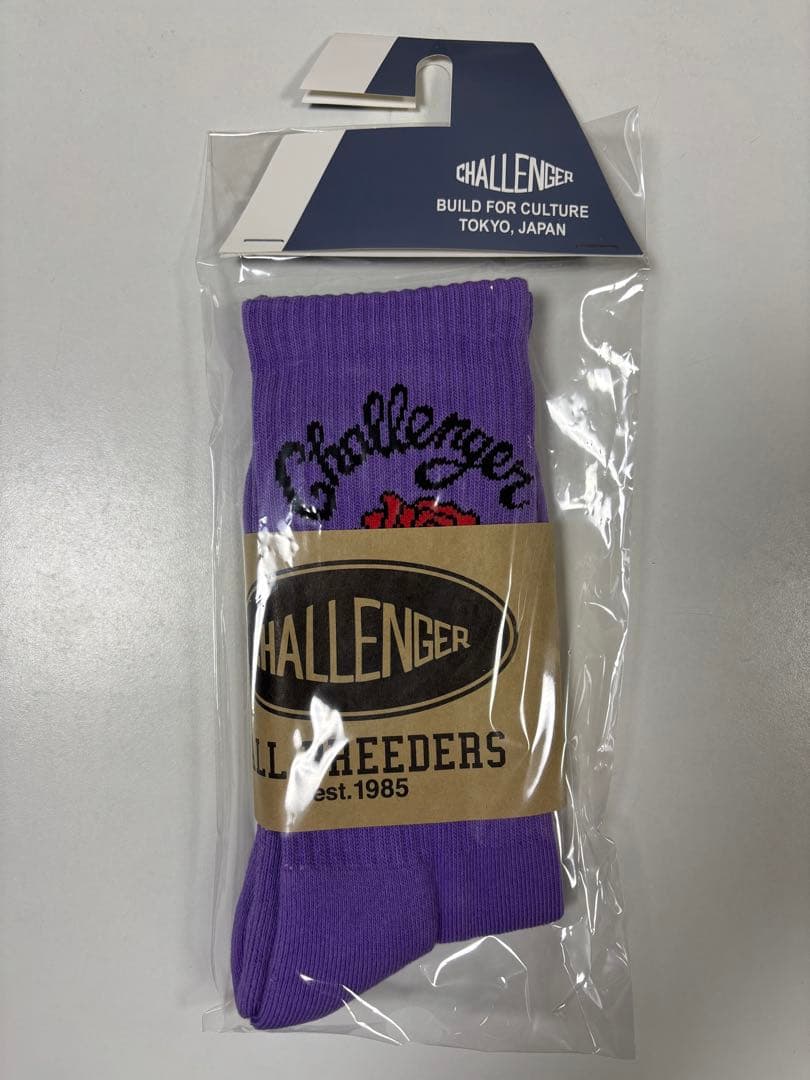 チャレンジャー CHALLENGER ソックス PURPLE ラッツ マシス - メルカリ